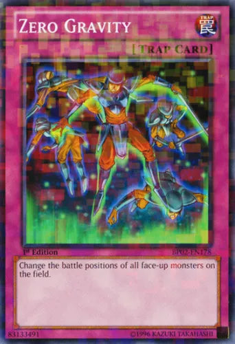 Zero Gravity - BP02-EN178 - Mosaic Rare - 1st Edition - YuGiOh