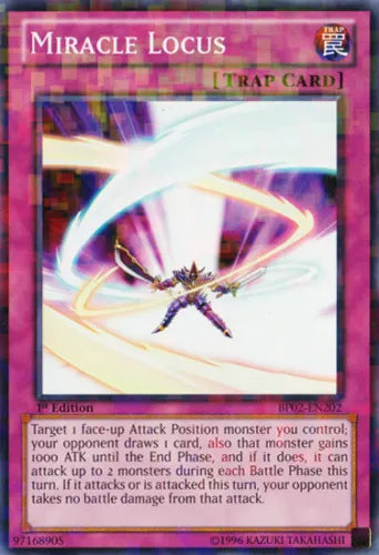 Miracle Locus - BP02-EN202 - Common - 1st Edition - YuGiOh