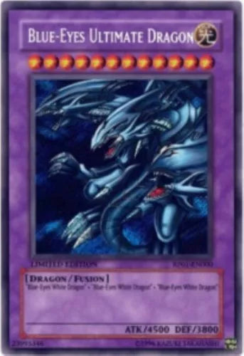Blue-Eyes Ultimate Dragon - RP01-EN000 - Secret Rare - Limited Edition LP