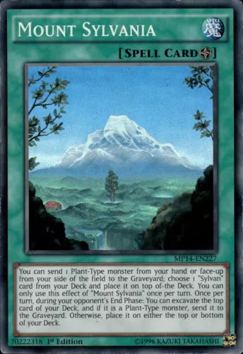 Mount Sylvania - MP14-EN227 - Super Rare - 1st Edition - YuGiOh