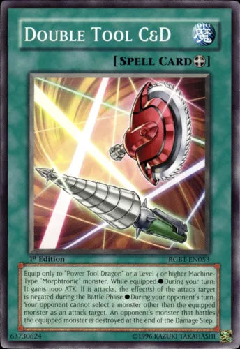Double Tool C&D - RGBT-EN053 - Common - Mixed Editions - YuGiOh