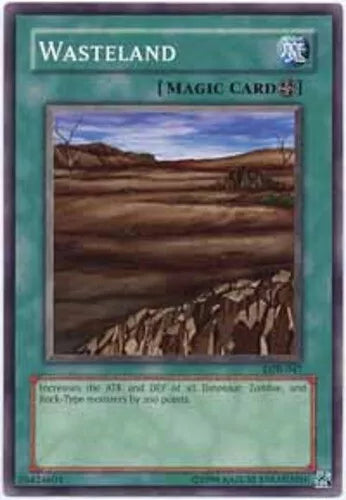 Wasteland - LOB-047 - Common - Unlimited Edition - YuGiOh