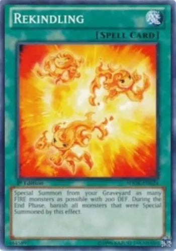 Rekindling - SDOK-EN024 - Common - 1st Edition - YuGiOh