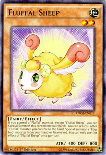 Fluffal Sheep - CROS-EN011 - Common - Unlimited Edition - YuGiOh
