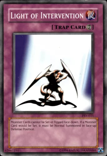 Light of Intervention - PSV-031 - Common - Mixed Editions - YuGiOh LP