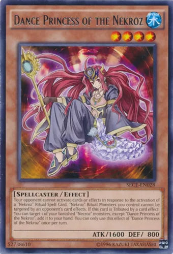 Dance Princess of the Nekroz - SECE-EN028 - Rare - Mixed Editions - YuGiOh