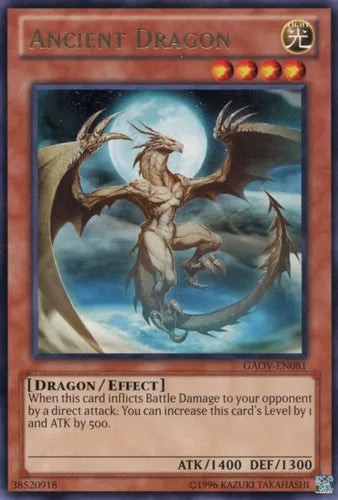 Ancient Dragon - GAOV-EN081 - Rare - Mixed Editions - YuGiOh