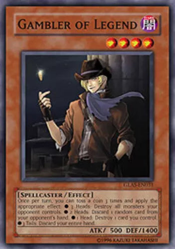 Gambler of Legend - GLAS-EN031 - Common - Mixed Editions - YuGiOh