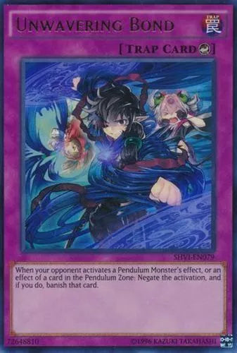 Unwavering Bond - SHVI-EN079 - Ultra Rare - 1st Edition - YuGiOh