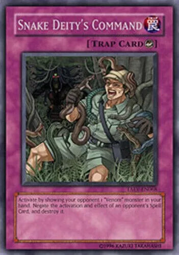 Snake Deity's Command - TAEV-EN068 - Rare - Unlimited Edition - YuGiOh