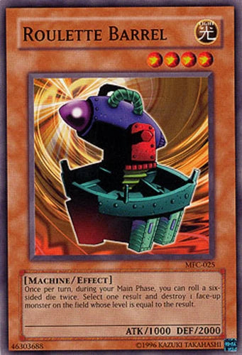 Roulette Barrel - MFC-025 - Common - Unlimited Edition - YuGiOh