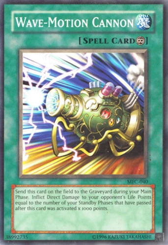 Wave-Motion Cannon - MFC-040 - Common - Mixed Editions - YuGiOh LP