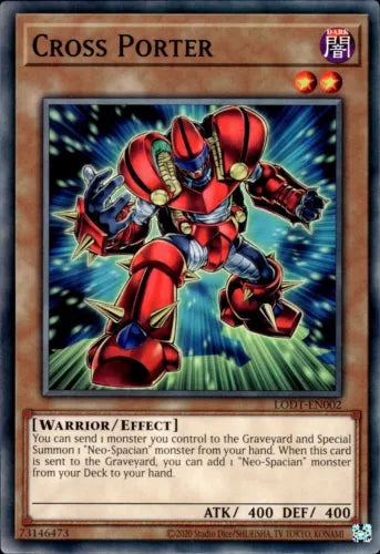 Cross Porter - LODT-EN002 - Common - Unlimited Edition - YuGiOh