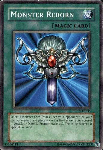Monster Reborn - SDP-035 - Common - Unlimited Edition - YuGiOh LP