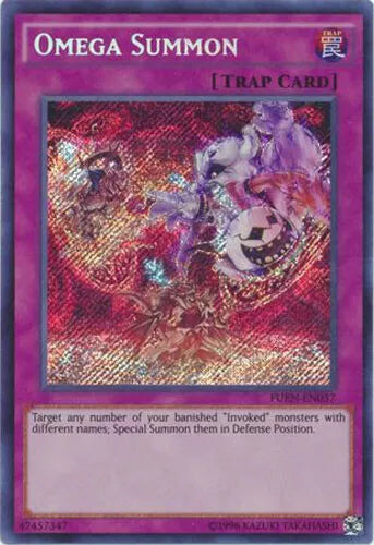 Omega Summon - FUEN-EN037 - Secret Rare - 1st Edition - YuGiOh