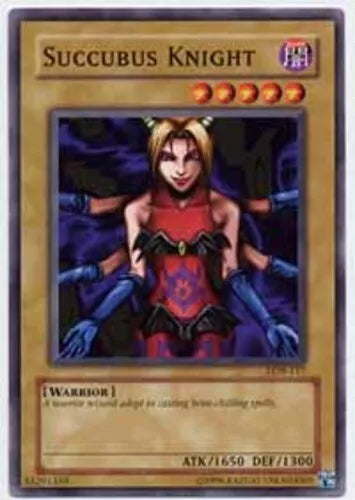 Succubus Knight - LOB-117 - Common - Unlimited Edition - YuGiOh