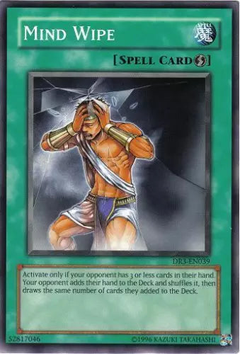 Mind Wipe - DR3-EN039 - Common - Unlimited Edition - YuGiOh