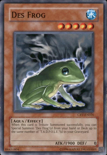Des Frog - CRV-EN026 - Common - Unlimited Edition - YuGiOh