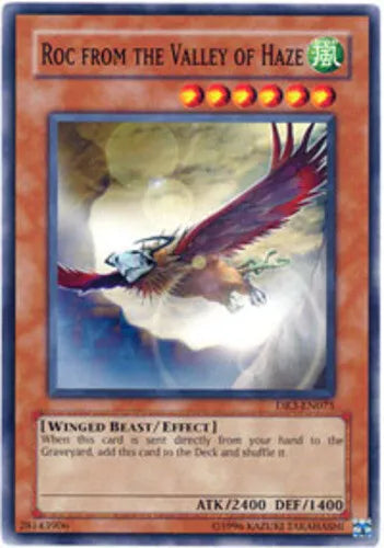 Roc from the Valley of Haze - DR3-EN075 - Common - Unlimited Edition - YuGiOh
