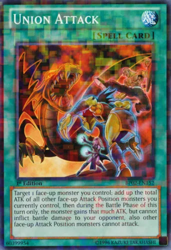 Union Attack - BP02-EN152 - Mosaic Rare - 1st Edition - YuGiOh
