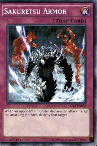 Sakuretsu Armor - YS14-EN032 - Common - 1st Edition - YuGiOh