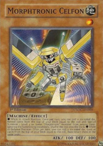 Morphtronic Celfon - CSOC-EN006 - Common - 1st Edition - YuGiOh