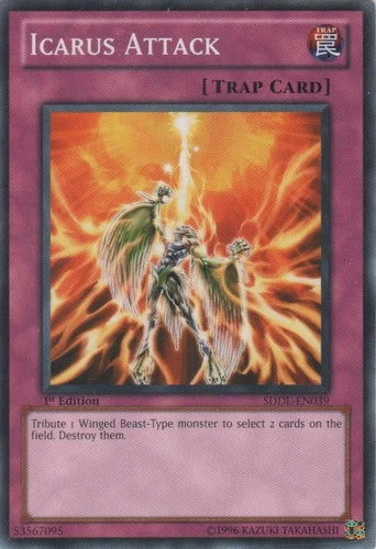 Icarus Attack - SDDL-EN039 - Common - 1st Edition - YuGiOh