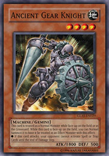 Ancient Gear Knight - GLAS-EN029 - Common - Mixed Editions - YuGiOh