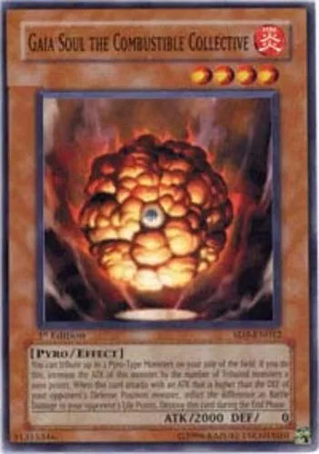 Gaia Soul the Combustible Collective - SD3-EN012 - Common - 1st Edition - YuGiOh