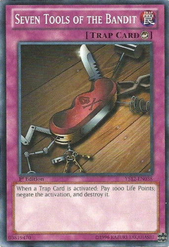 Seven Tools of the Bandit - YS12-EN038 - Common - 1st Edition - YuGiOh