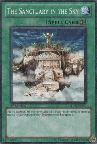 The Sanctuary in the Sky - SDLS-EN027 - Common - 1st Edition - YuGiOh