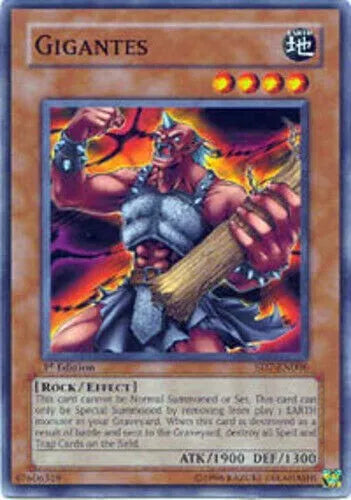 Gigantes - SD7-EN006 - Common - Mixed Editions - YuGiOh