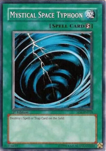 Mystical Space Typhoon SD6 - SD6-EN018 - Common - 1st Edition - YuGiOh