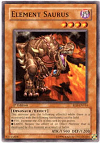 Element Saurus - RDS-EN014 - Common - 1st Edition - YuGiOh LP