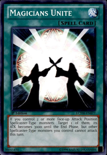 Magicians Unite - LCYW-EN077 - Common - Unlimited Edition - YuGiOh