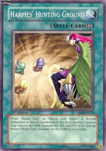 Harpies' Hunting Ground - SD8-EN024 - Common - Mixed Editions - YuGiOh