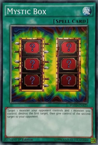 Mystic Box - YGLD-ENA25 - Common - 1st Edition - YuGiOh