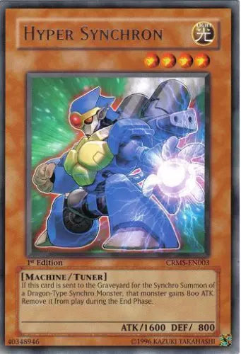 Hyper Synchron - CRMS-EN003 - Rare - Unlimited Edition - YuGiOh