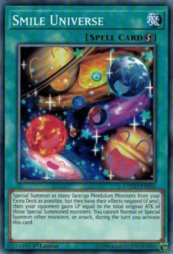 Smile Universe - COTD-EN056 - Common - Unlimited Edition - YuGiOh
