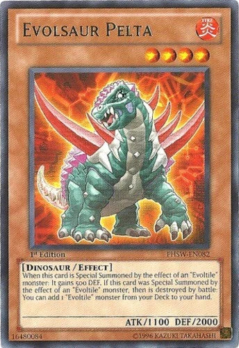 Evolsaur Pelta - PHSW-EN082 - Rare - 1st Edition - YuGiOh