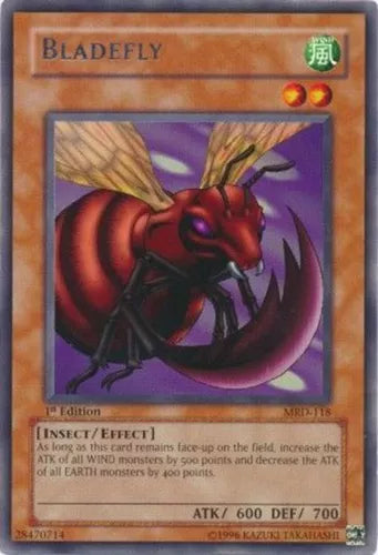 Bladefly - MRD-118 - Rare - Unlimited Edition - YuGiOh LP