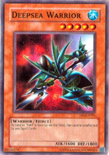 Deepsea Warrior - DB1-EN193 - Common - Unlimited Edition - YuGiOh