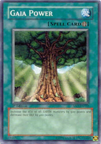 Gaia Power - YSD-EN022 - Common - Unlimited Edition - YuGiOh LP