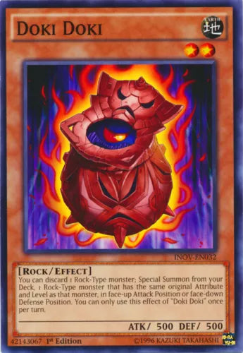 Doki Doki - INOV-EN032 - Common - Unlimited Edition - YuGiOh
