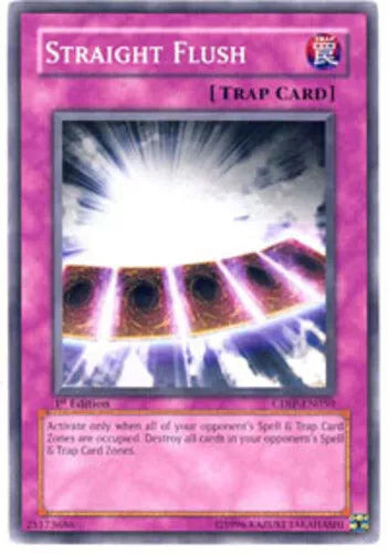 Straight Flush - CDIP-EN050 - Common - 1st Edition - YuGiOh