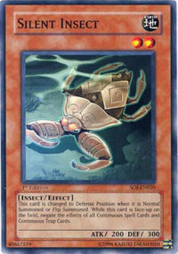 Silent Insect - SOI-EN020 - Common - Mixed Editions - YuGiOh