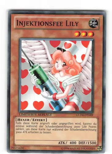Injection Fairy Lily - GLD4-EN009 - Common - Limited Edition - YuGiOh