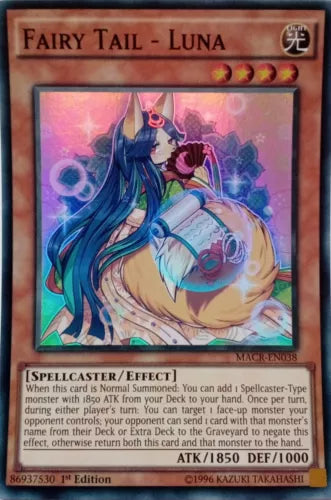Fairy Tail - Luna - MACR-EN038 - Super Rare - Mixed Editions - YuGiOh