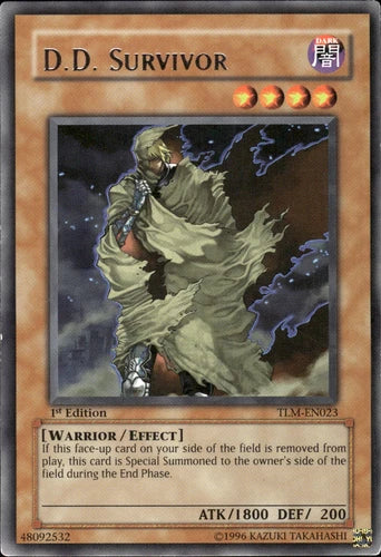 D.D. Survivor - TLM-EN023 - Rare - Unlimited Edition - YuGiOh