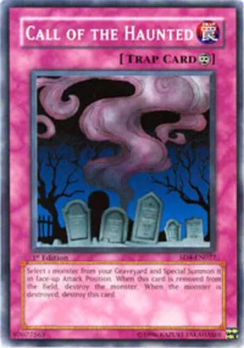 Call Of The Haunted SD4 - SD4-EN027 - Common - 1st Edition - YuGiOh